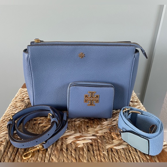 Tory Burch Bags Tory Burch Blake Crossbody Purse And Wallet Set